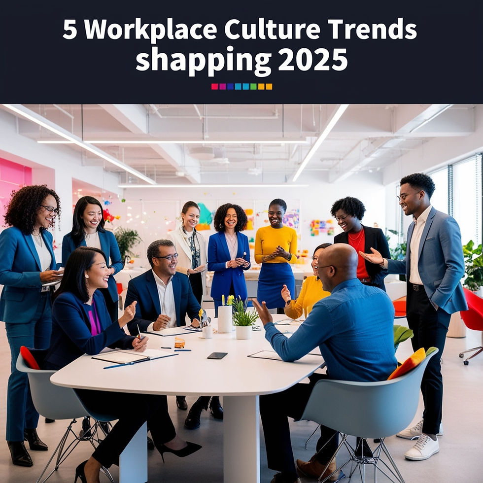 Team meeting: 5 Workplace Culture Trends shaping 2025