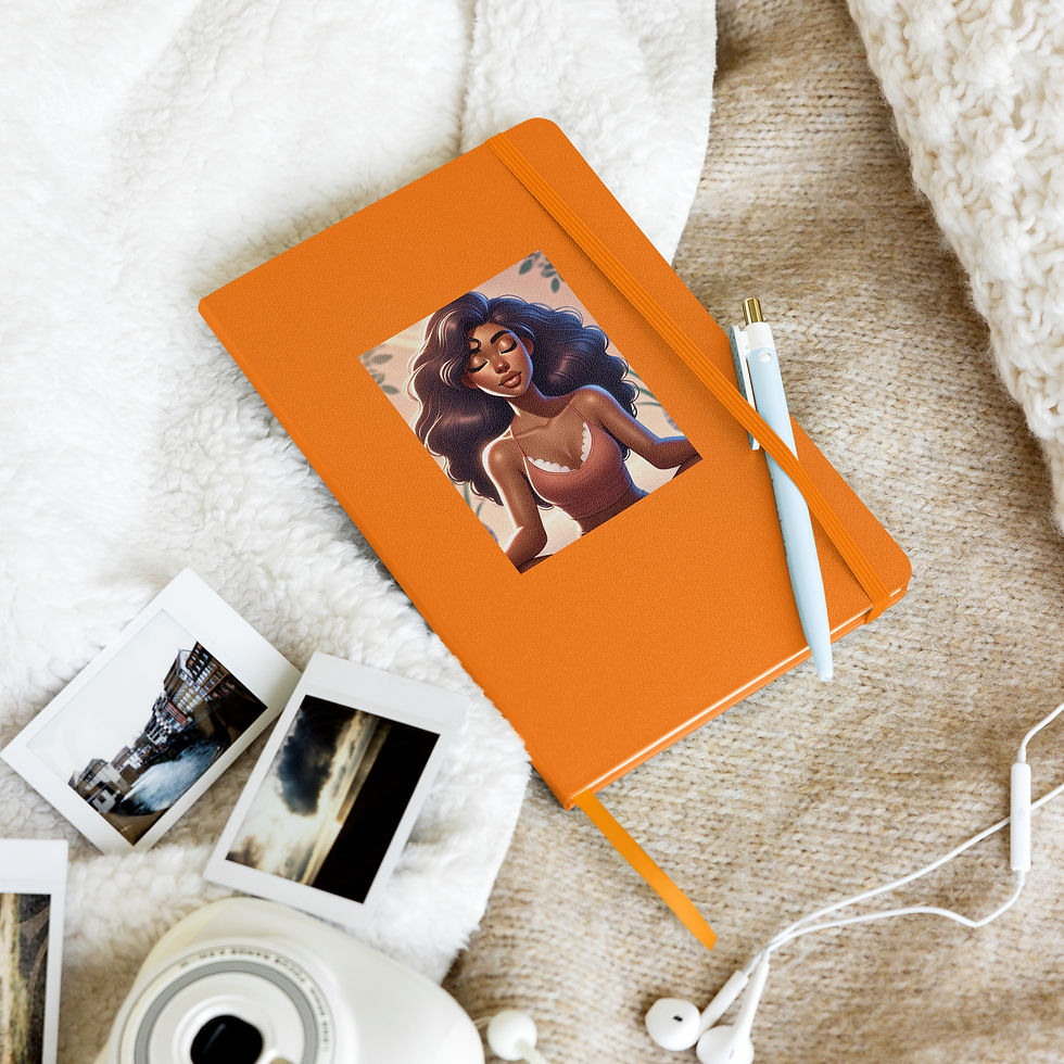 Thumbnail: Peaceful & Pretty Hardcover bound notebook