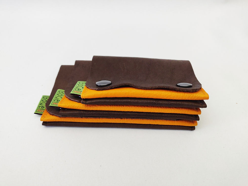 Miniaturbild: Geldbeutel - braun-orange