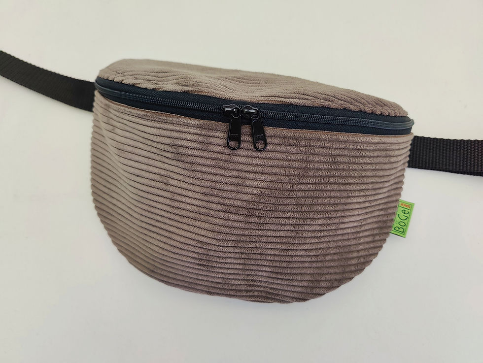 Miniaturbild: Das BögelHip, Kord in graubraun