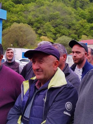 In Georgia, workers challenge a Russian oligarch