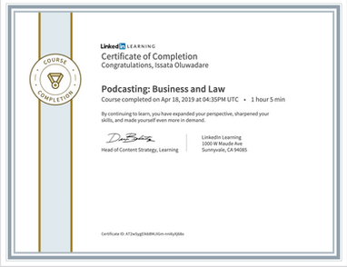 Podcasting Business & Law