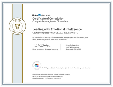 Leading with Emotional Intelligence