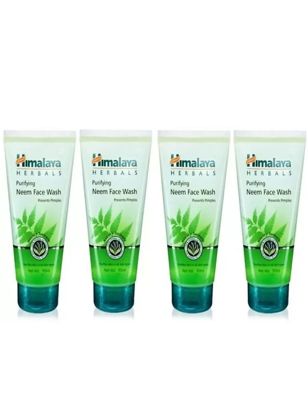 Himalya Purifing Neem Facewash 50 ml Pack of 4