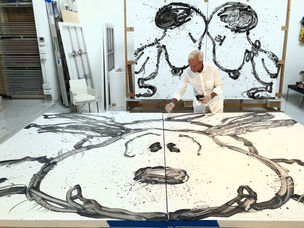 《潮遊東京 · 大阪 · 新潟 · 北海道》史努比藝術展 · 畫家Tom Everhart新畫作