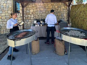 Paella en directo para eventos en Mallorca