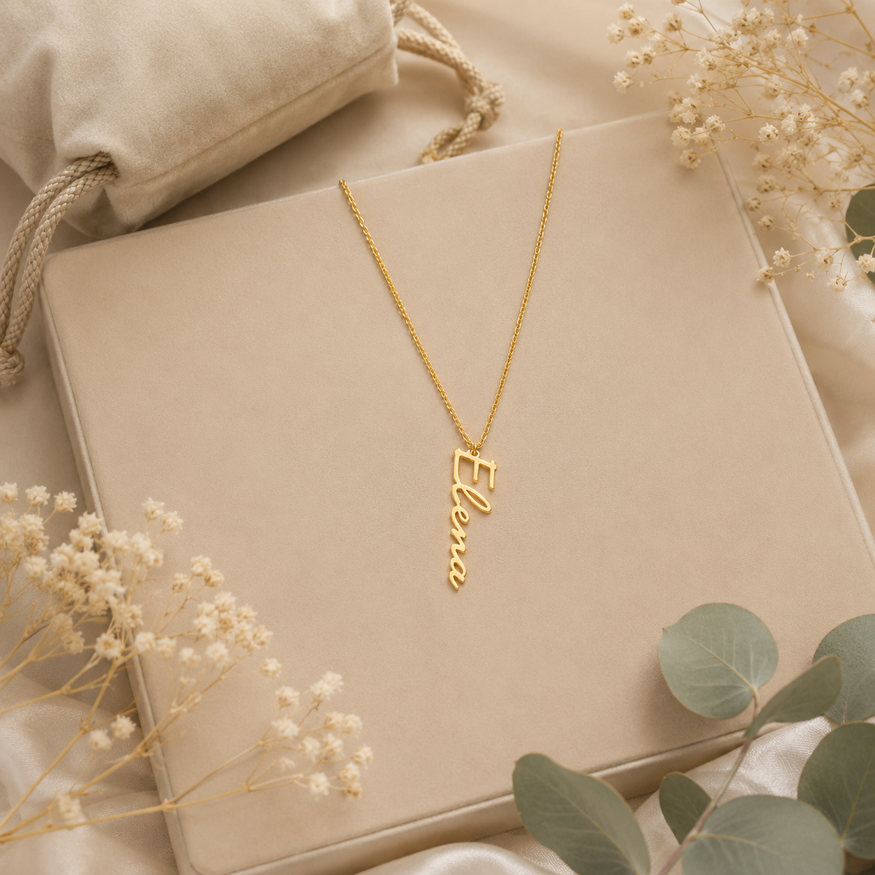 Collier Jade : prénom personnalisé