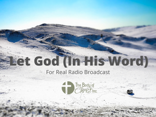 Let God (In His Word)