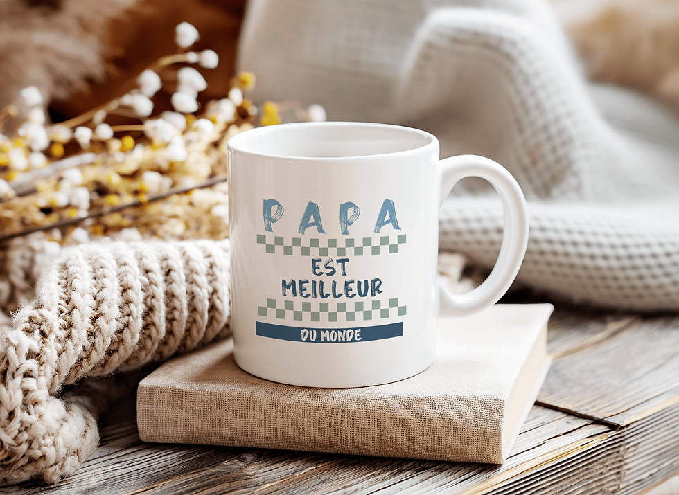 Mug personnalisé fête des pères
