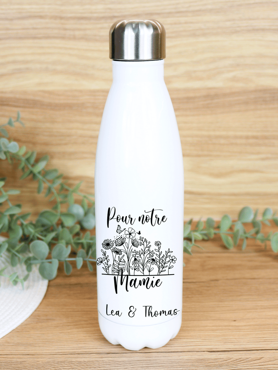 Bouteille thermos fête des grands mères