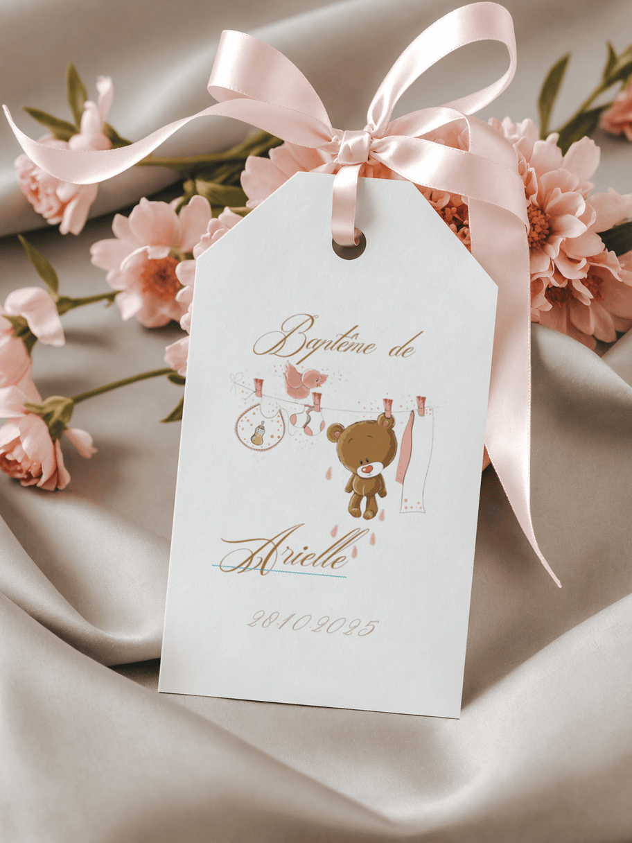 Etiquette personnalisée