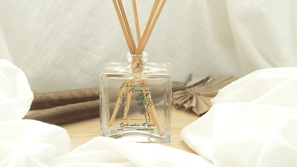 Diffuseur tige cachemire et soie