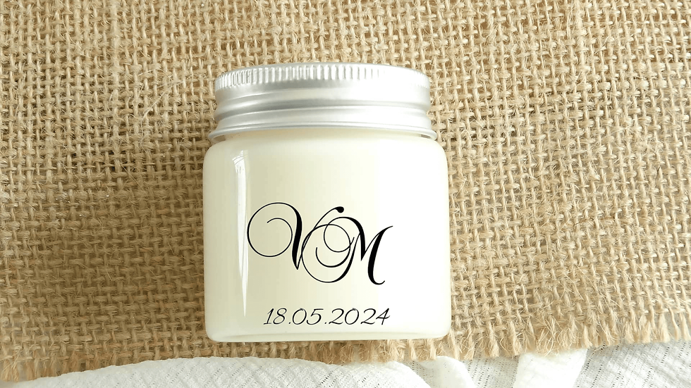 Bougie cadeaux invités