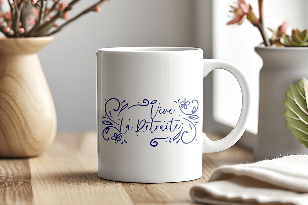 Mug retraite arabesque