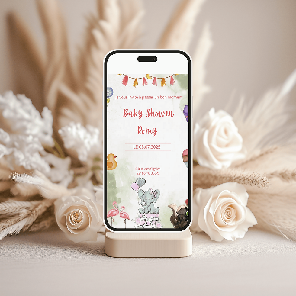Invitation baby shower