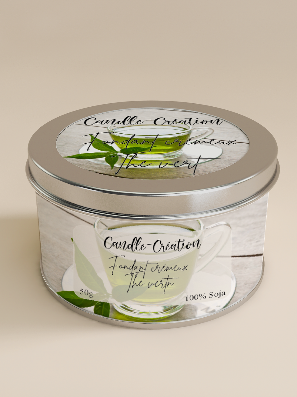 Fondant crémeux thé vert