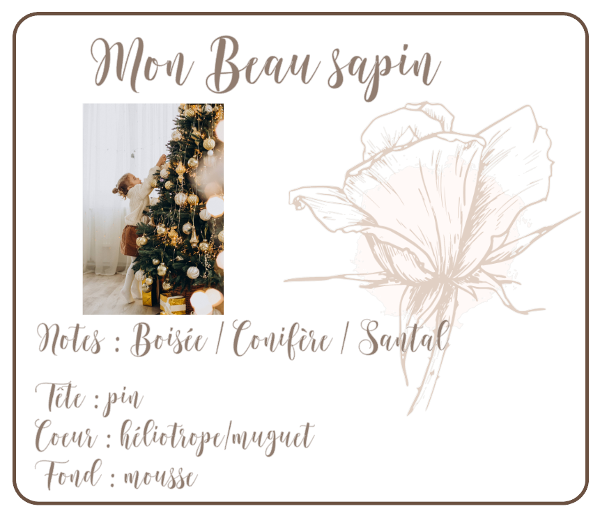 Parfum mon beau sapin