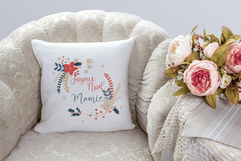 Housse de coussin, Cadeaux, Noël, Noël,