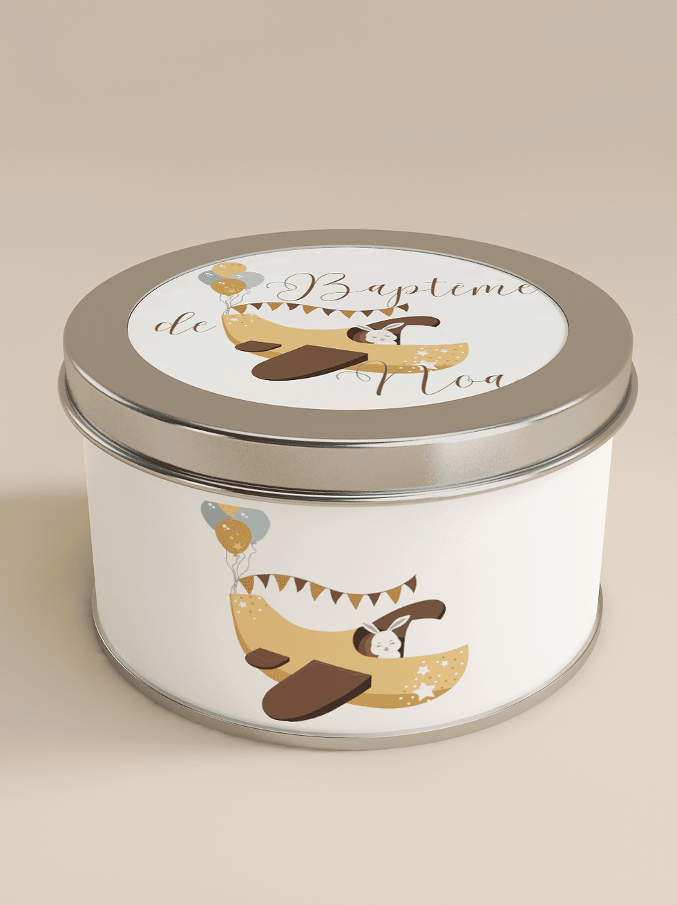 Bougie naissance avion