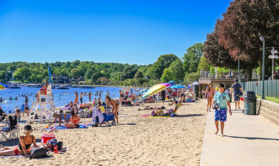 Best Beaches & Swimming Spots in Lake Geneva