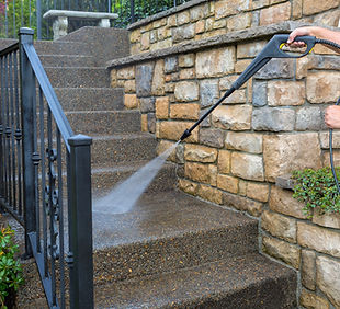 Pressure Washing Steps