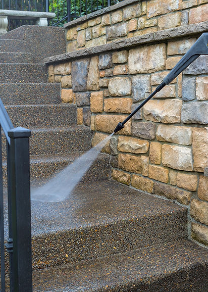 Pressure Washing Steps