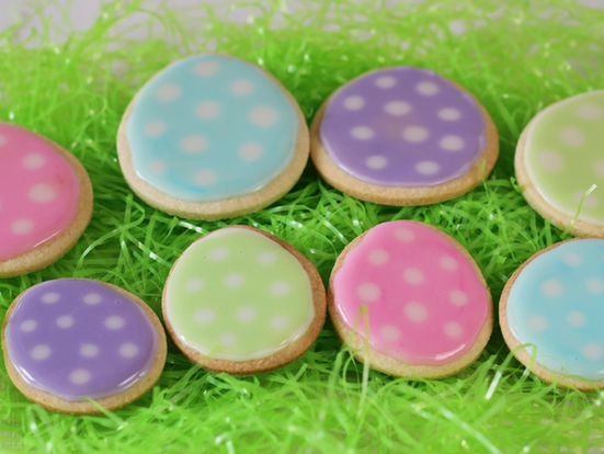 Easter Egg Sugar Cookies