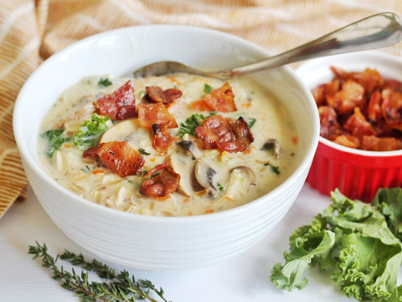 Creamy Chicken and Wild Rice Soup
