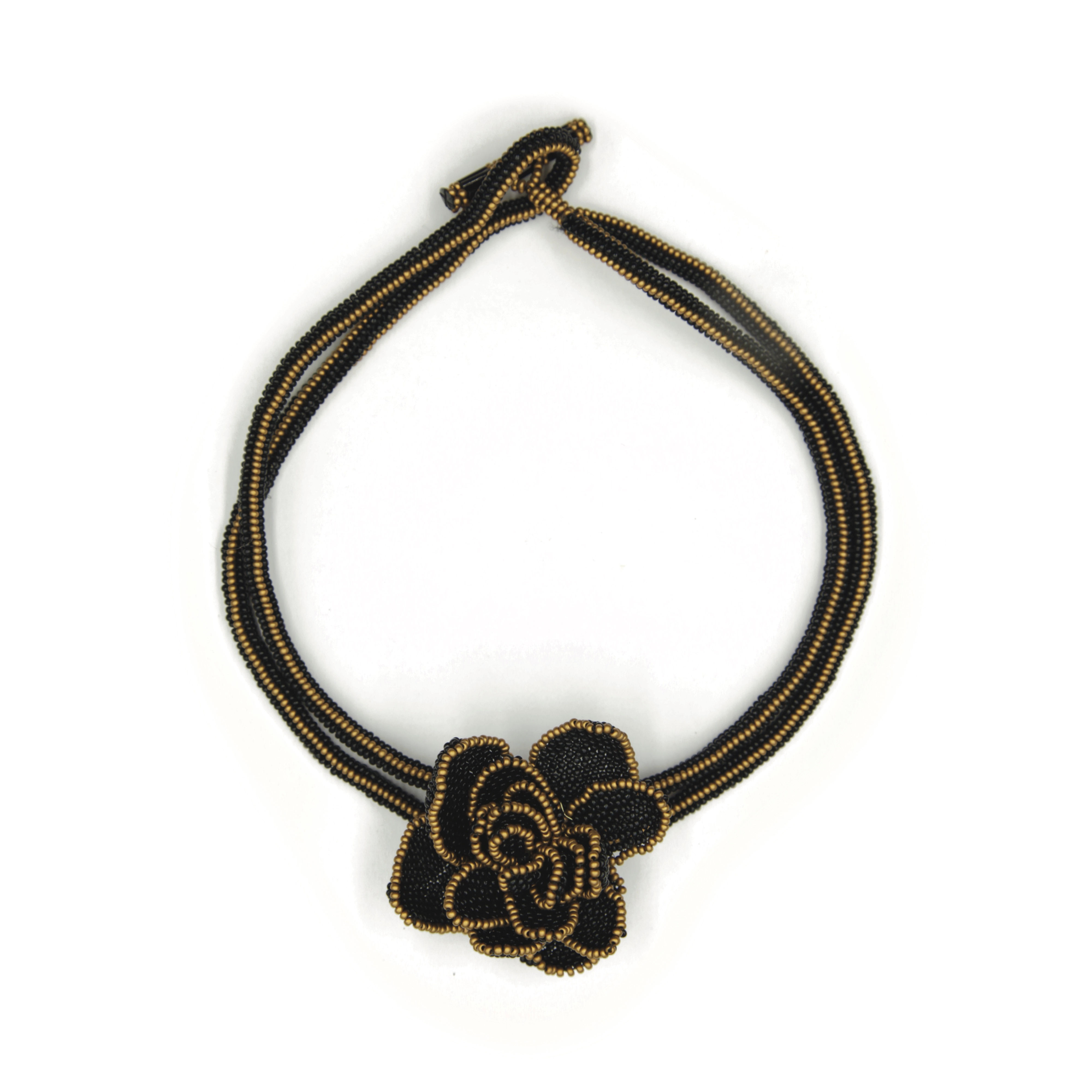 Black Rose Necklace