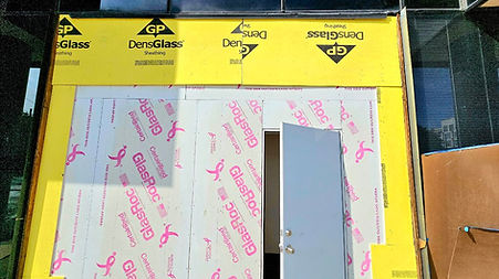 Temporary Barrier Installation