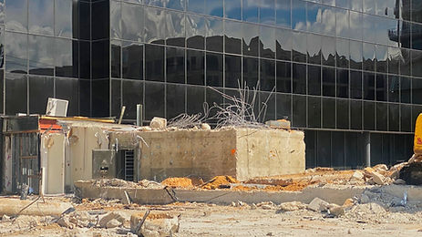 Removal of Existing Bank Vault