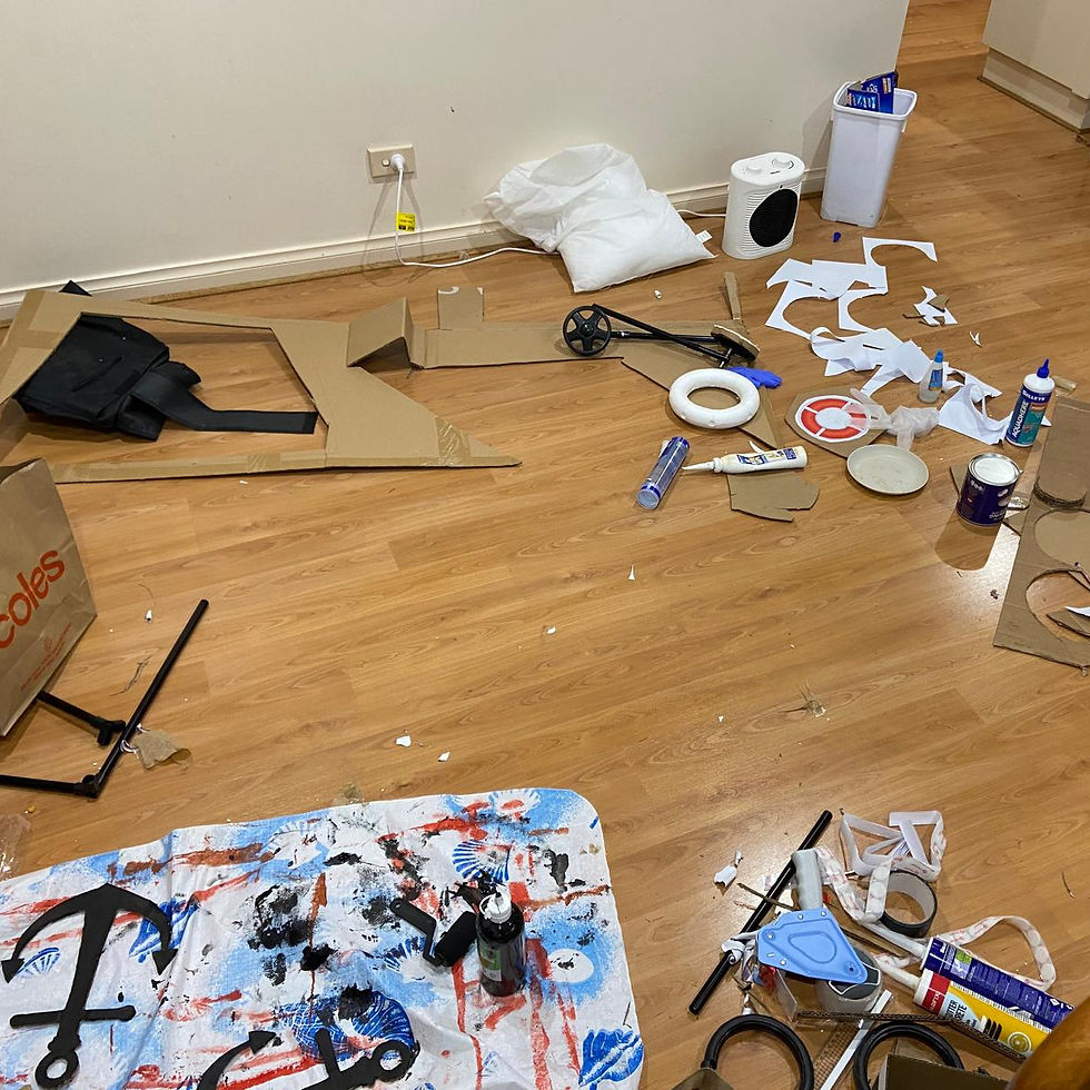 Create a mess