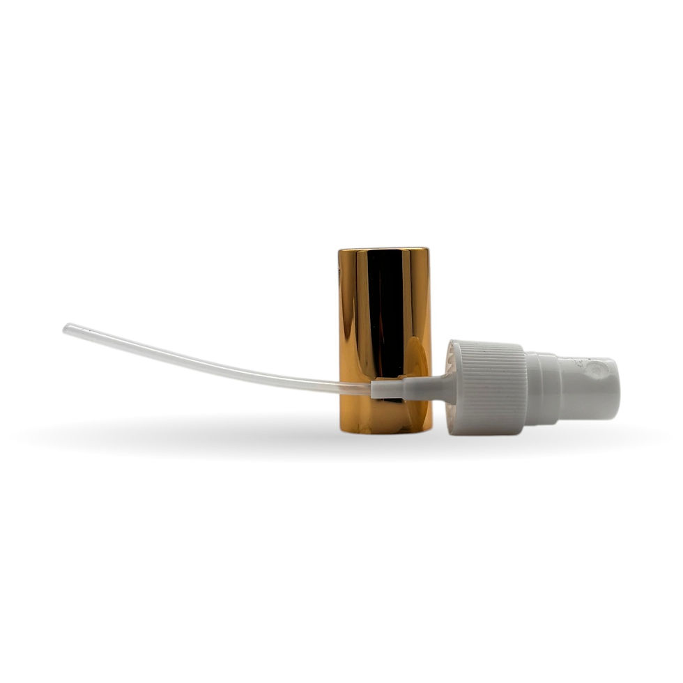 18MM PM (Altin-Beyaz/White Sprayer via Gold Cap)