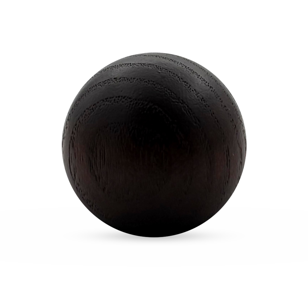 15mm Ahşap Küre Kapak - Kahverengi