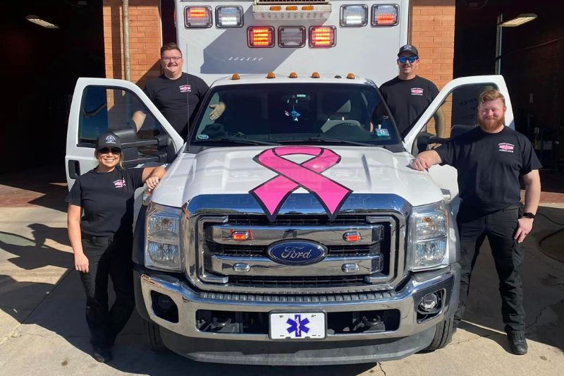 Jory Stanley of Creek County Ambulance