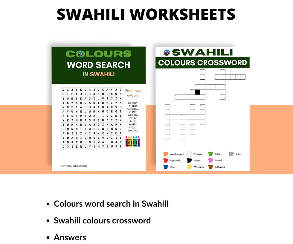 Discover Swahili An African Language