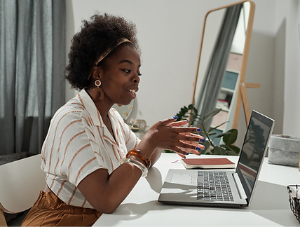 young-african-female-freelancer-communic