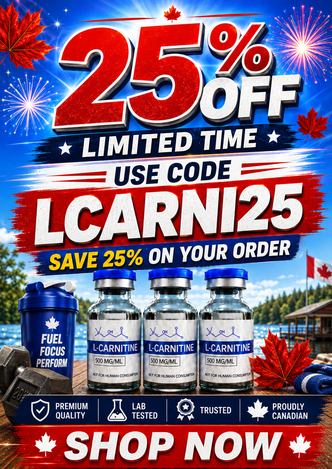 L- Carnitine 500mg/ml Injectable