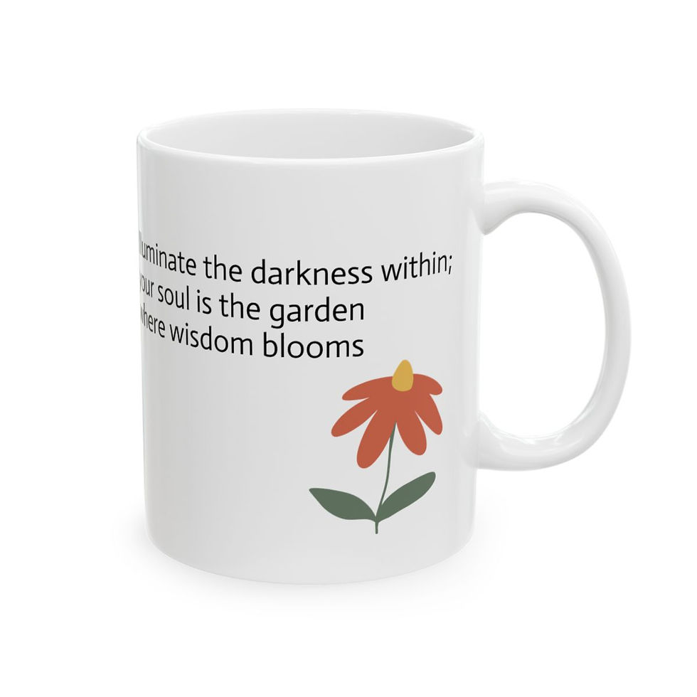 Thumbnail: Ceramic Mug, Illuminate- Modern Day Hildegard (11oz, 15oz)
