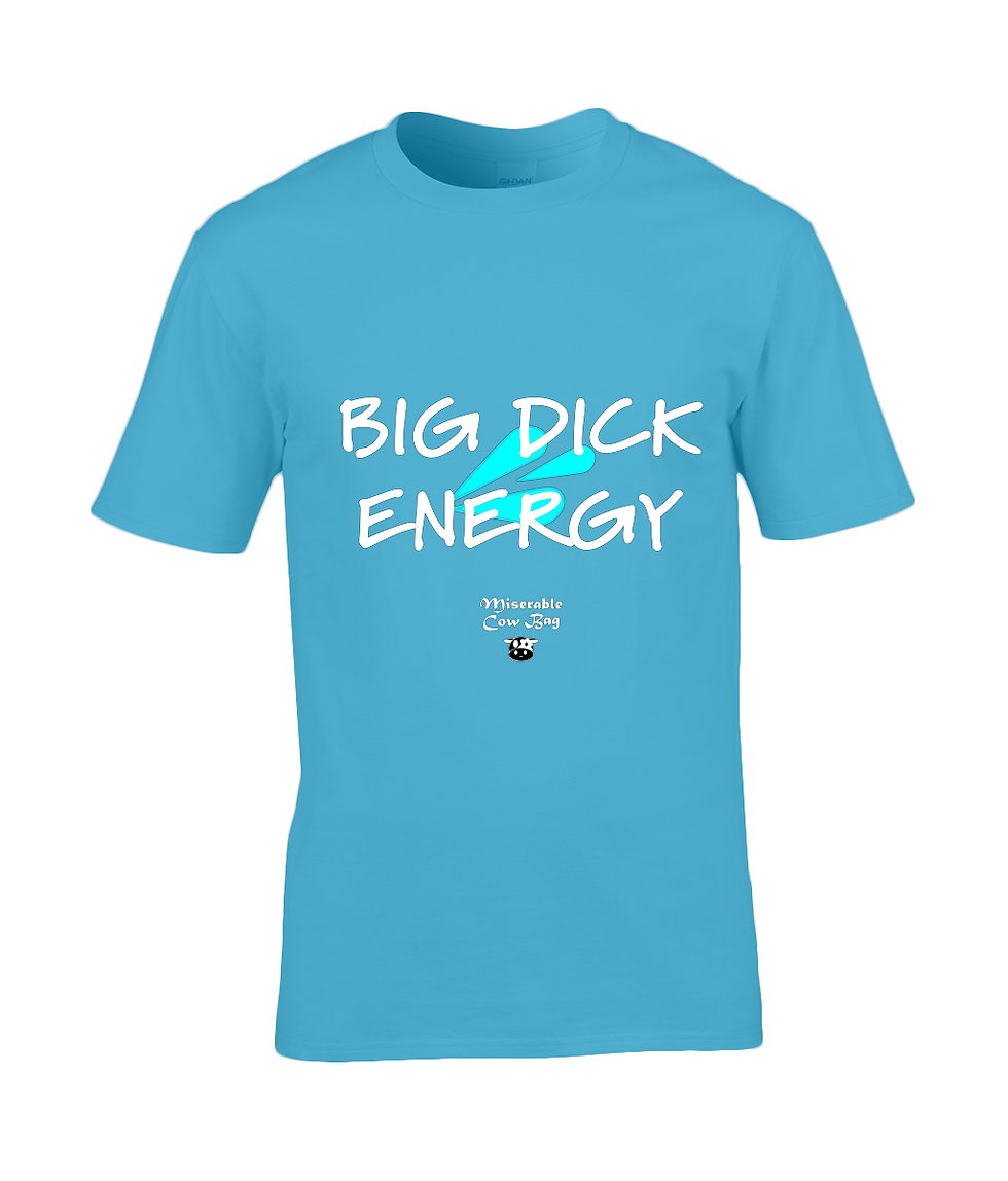Thumbnail: Gildan Premium Cotton T‑Shirt T-shirt template bigdickenergywhite