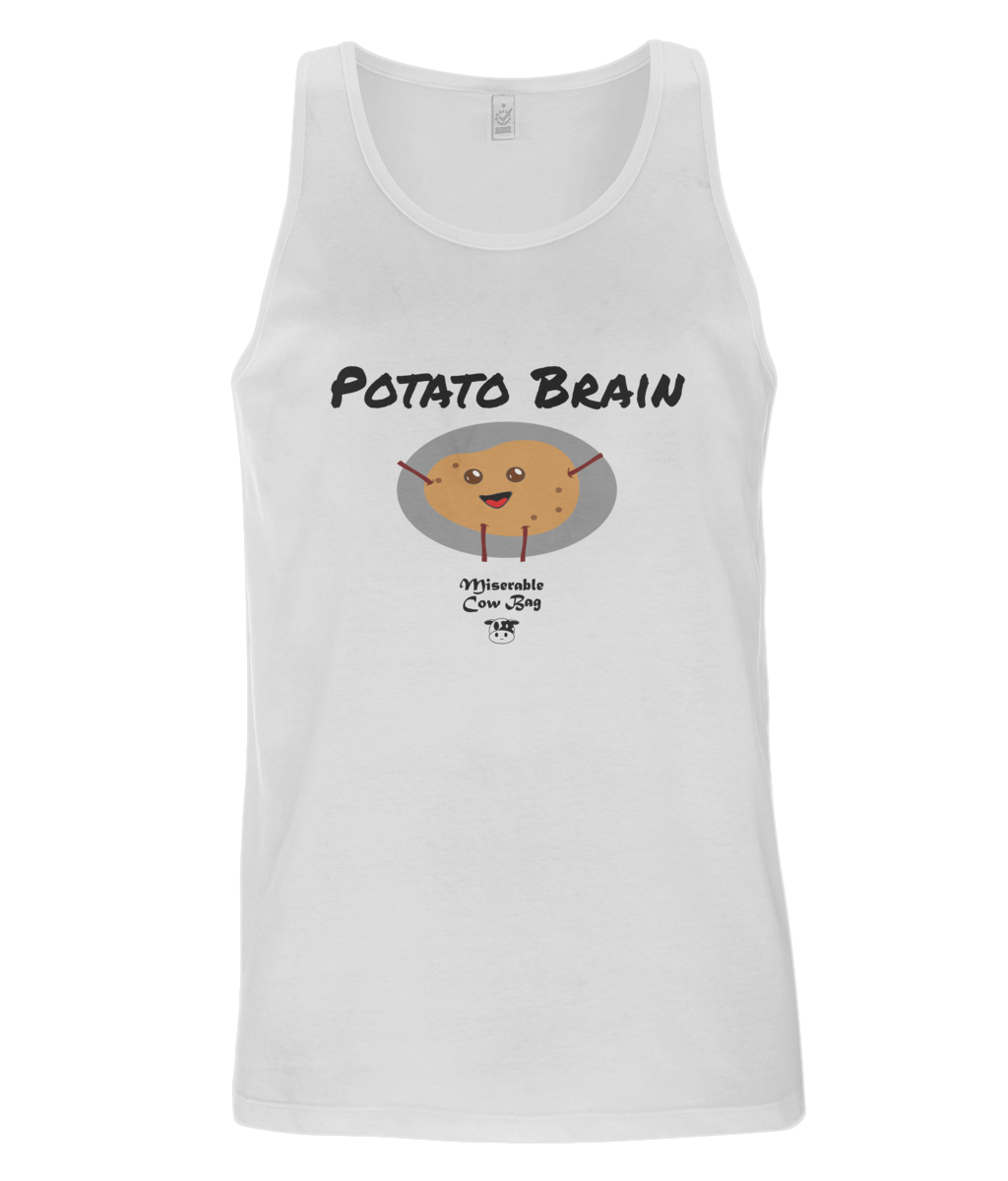 Mens Jersey Big Tank Top MCB Potatobrain001
