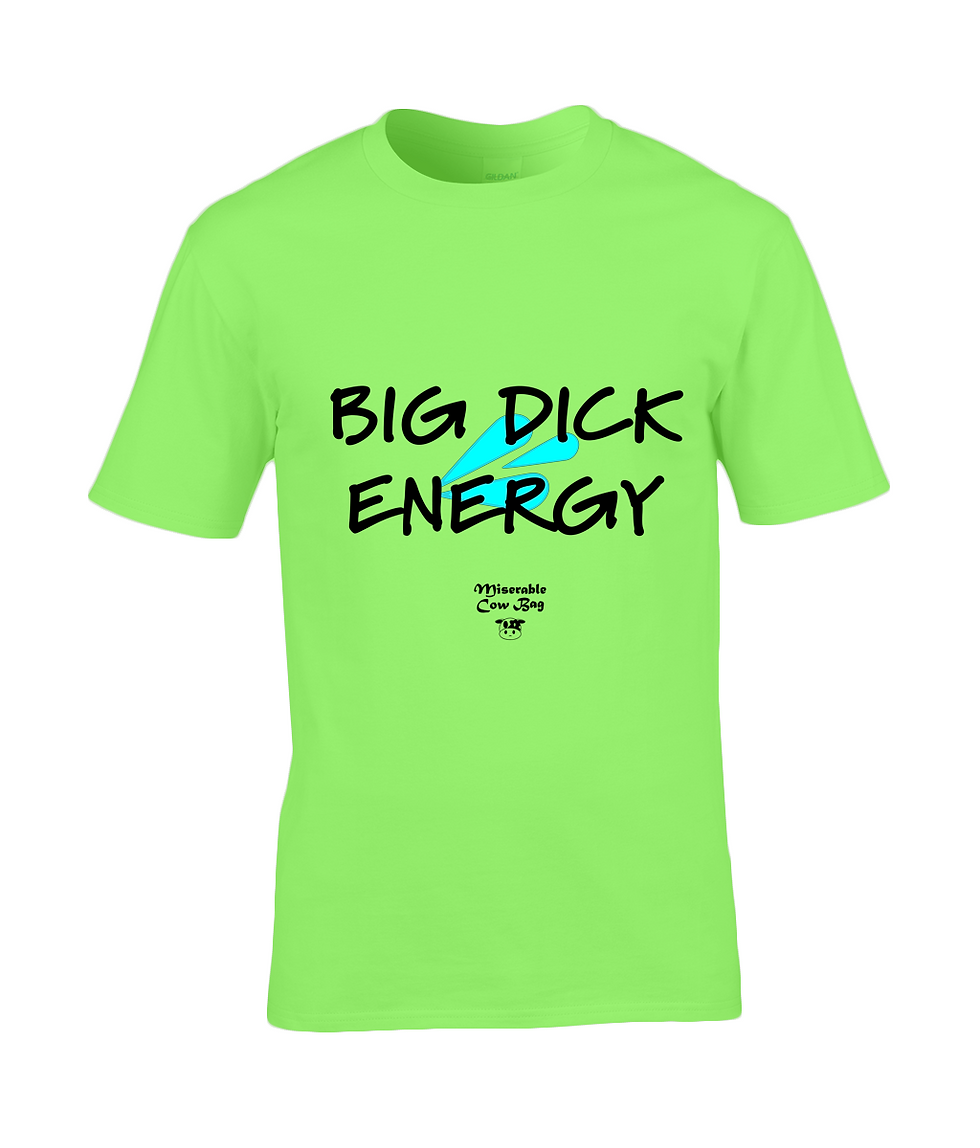 Thumbnail: Gildan Premium Cotton T‑Shirt Big Dick Energy black