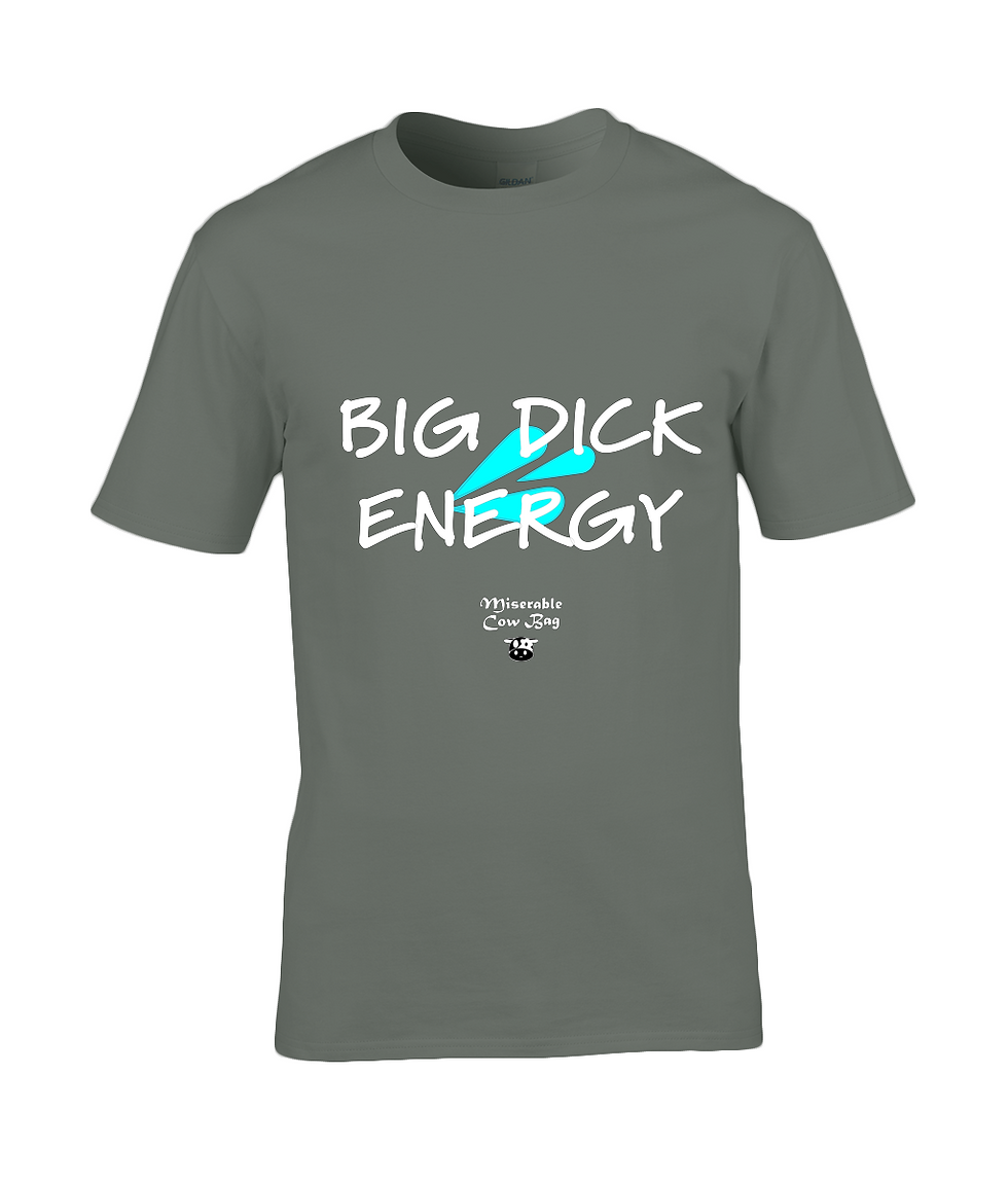 Thumbnail: Gildan Premium Cotton T‑Shirt T-shirt template bigdickenergywhite