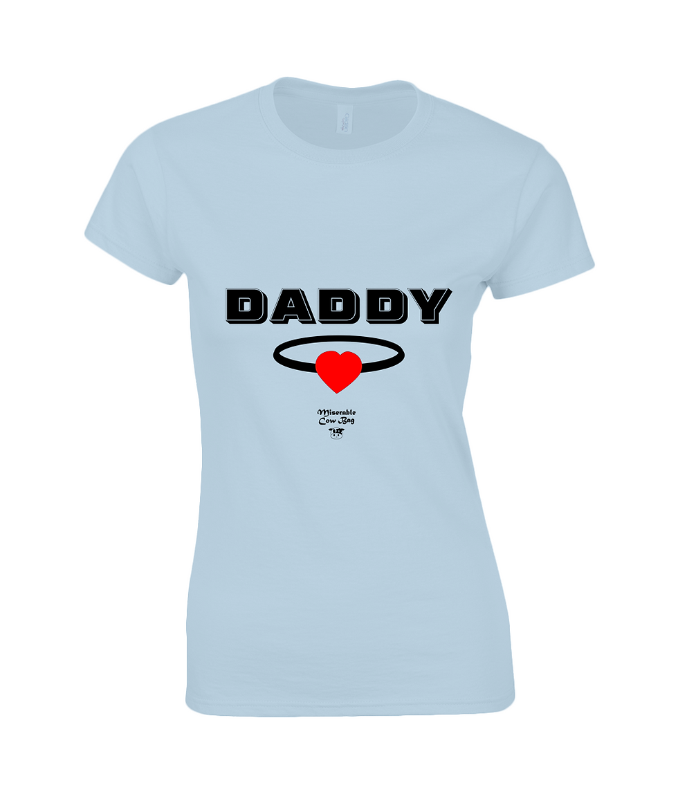 Thumbnail: Gildan Ladies Premium Cotton T‑Shirt Daddyheartcoll
