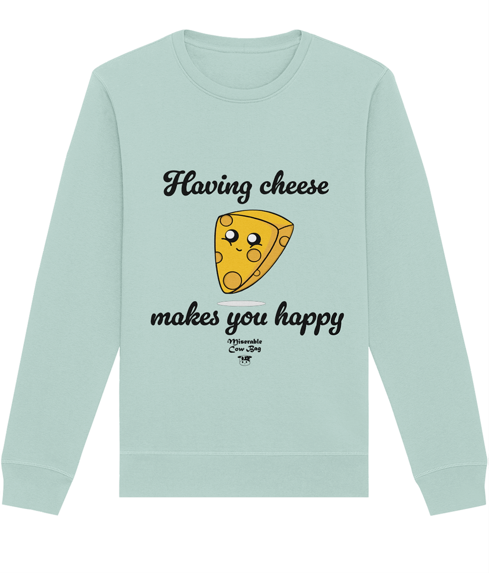 Thumbnail: Roller Sweatshirt Having cheese happy 01