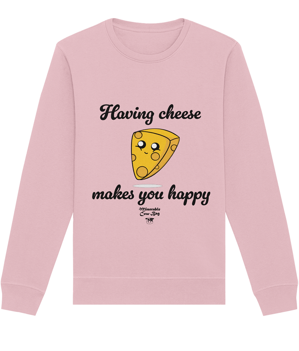 Thumbnail: Roller Sweatshirt Having cheese happy 01
