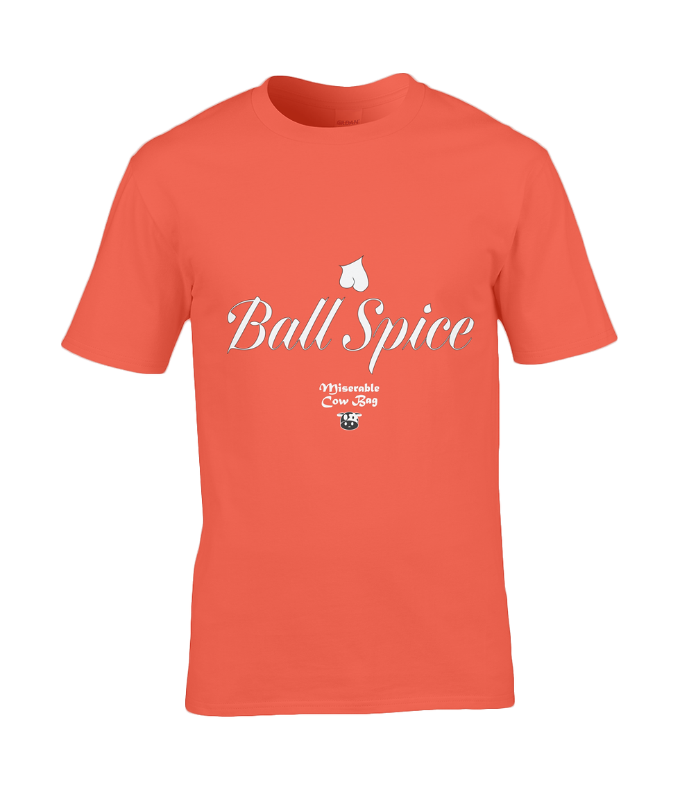 Thumbnail: Premium Cotton T-Shirt MCB Ball Spicewhite