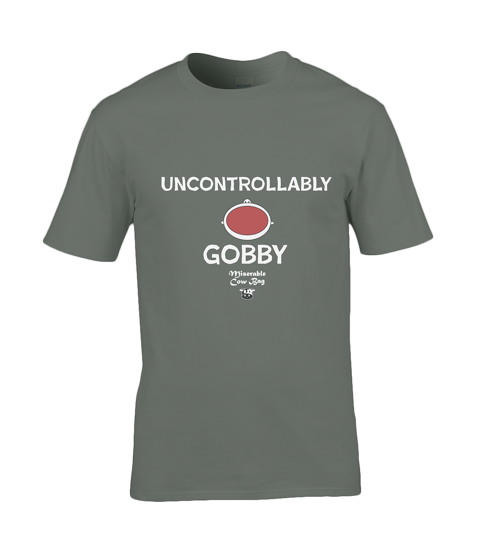 Thumbnail: Premium Cotton T-Shirt UncontrolgobwhiteMCB