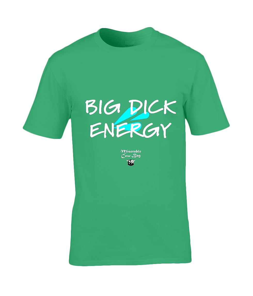 Thumbnail: Gildan Premium Cotton T‑Shirt T-shirt template bigdickenergywhite