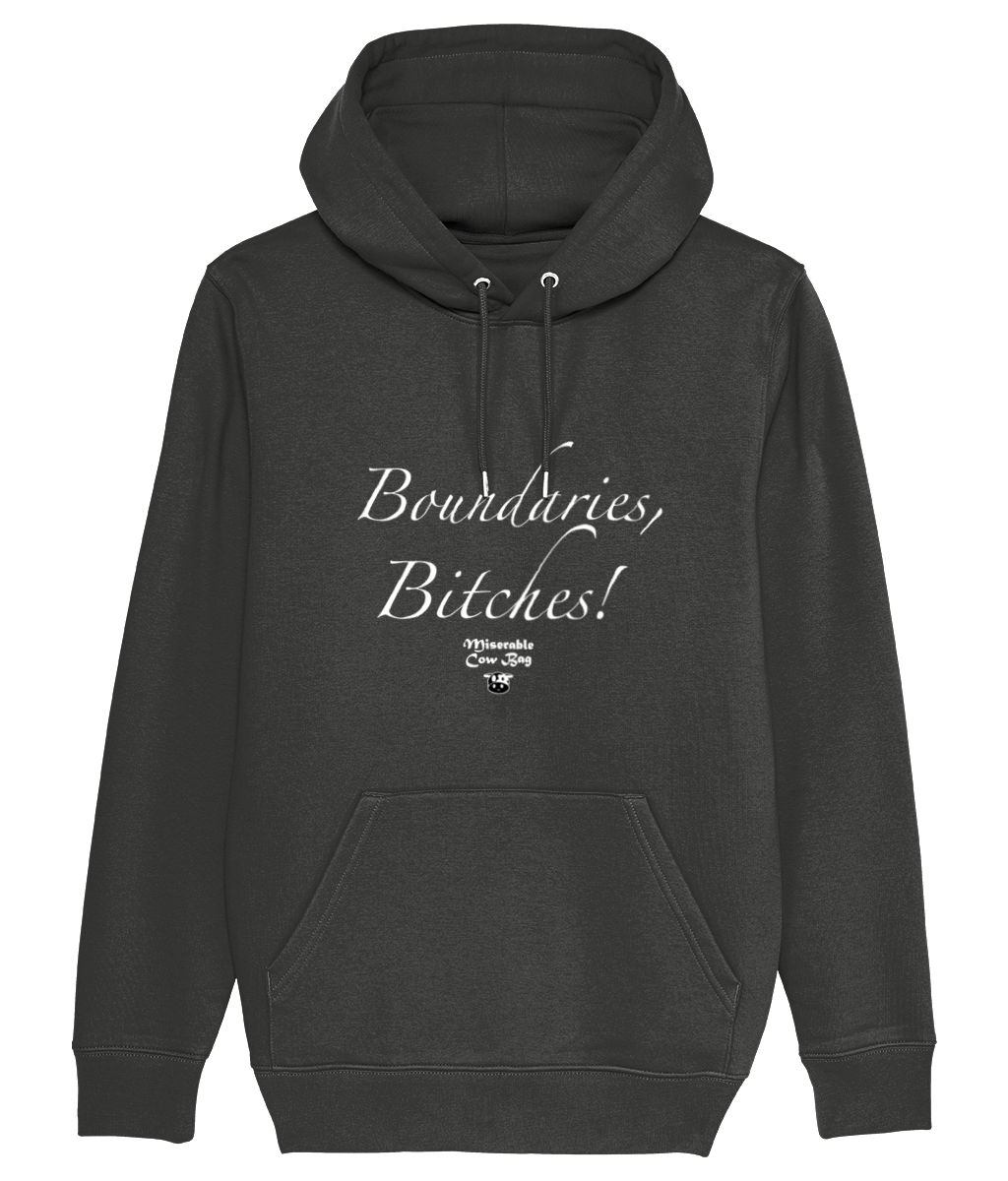 Unisex Hoodie MCBboundariesBwhite